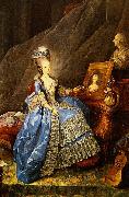 Jean-Baptiste Greuze Therese de Savoie USA oil painting artist
